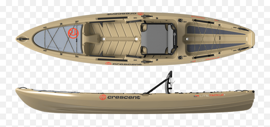 Crescent Litetackle Kayak - The Kayak Hub Vibe Kayaks Light Tackle Crescent Kayaks Emoji,Emotion Tandem 13.4