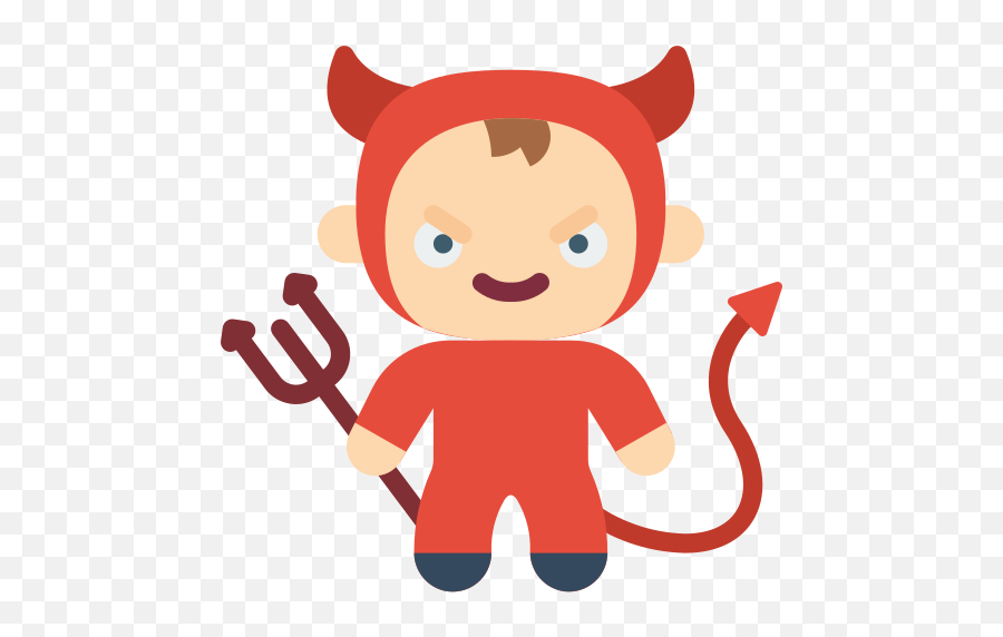 Devil - Free Halloween Icons Fictional Character Emoji,Pitchfork Emoticon