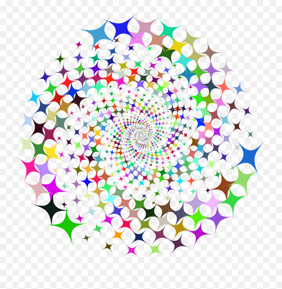 Clipart Prismatic Starburst Vortex - Clipartix Clip Art Emoji,Starburst Emoji