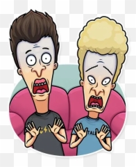 Beavis And Butt - Head Sticker Pack Stickers Cloud Emoji,Butt Emoji