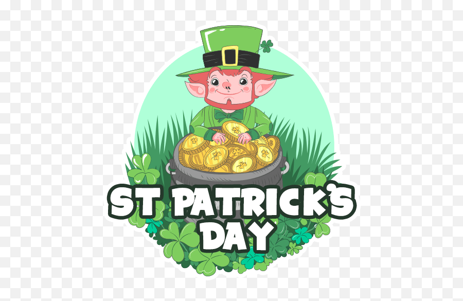 St Patricks Day By Marcossoft - Sticker Maker For Whatsapp Emoji,Leprechaun Emoji