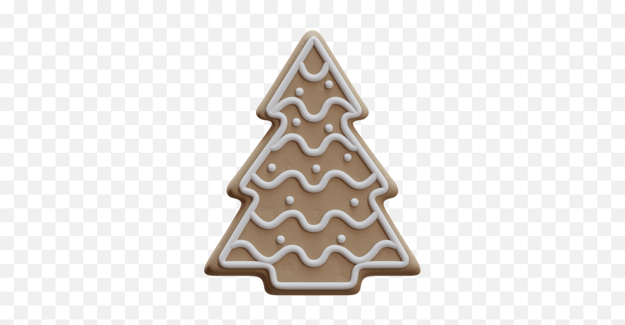 Christmas Tree Cookie 3d Illustrations Designs Images Emoji,Chistmas Tree Emoji