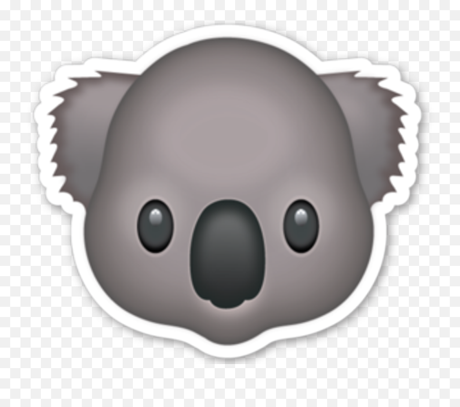 Monkey Emoji Transparent Background - Koala Emoji,Monkey Emoji