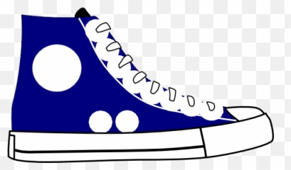 Tennis Shoes Clipart Black And White - Shoe Pete The Cat Clipart Emoji,Emoji Tennis Shoes