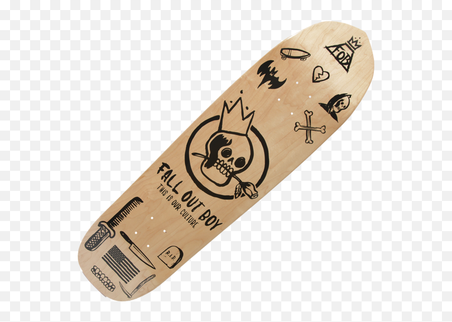 9 Band Skateboards That Will Make You Say U201csee Ya L8r Boi - Fall Out Boy Skating Emoji,Doja Cat Play With My Emotions Lyrics