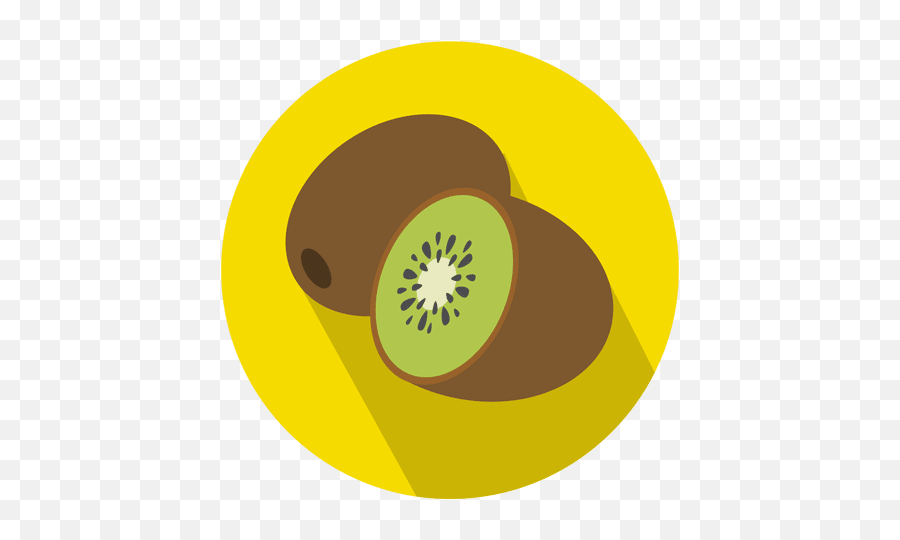 Kiwi Fruit Circle Icon - Kiwi Icon Png Emoji,Kiwi Bird Emoji