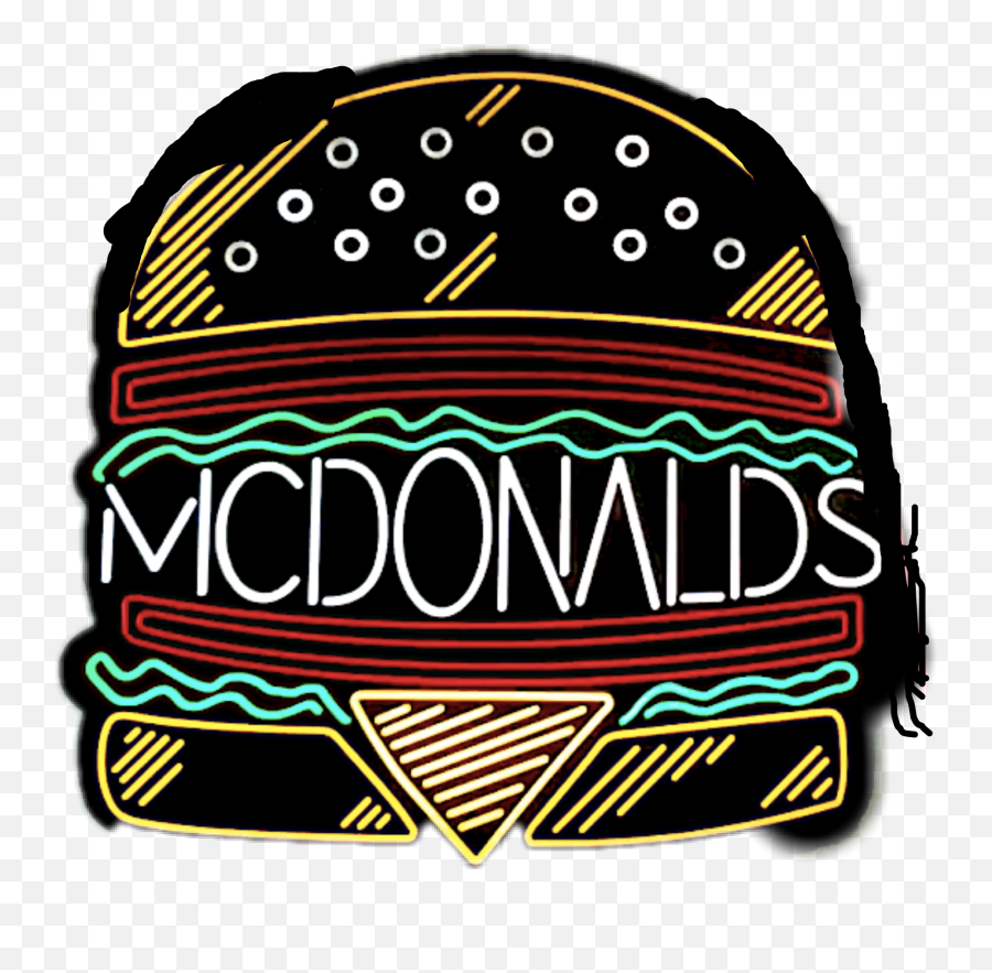 Mcdonaldburger Sticker Emoji,Mcdonalds Emoji 7