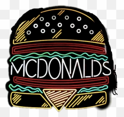 Mcdonaldburger Sticker Emoji,Mcdonalds Emoji 7