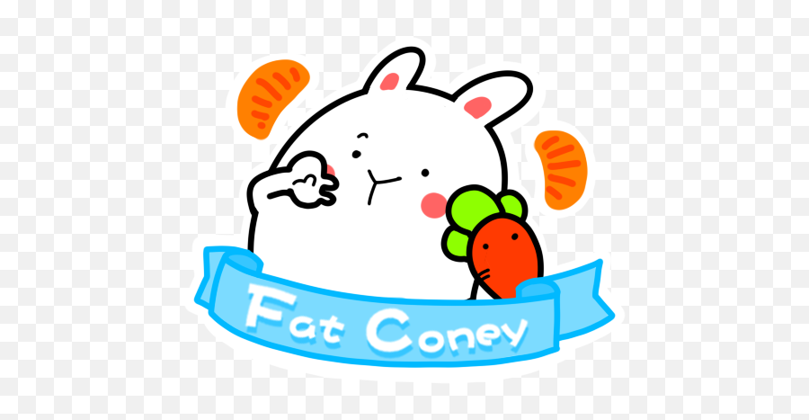 Fat Coney - Dot Emoji,Fat Emoji Android