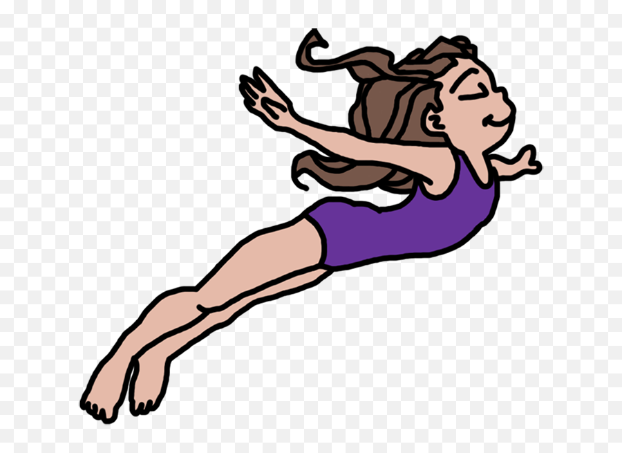 Transparent Girl Swimming Cartoon - Person Swimming Transparent Background Emoji,Girls Emoji Bathing Suit
