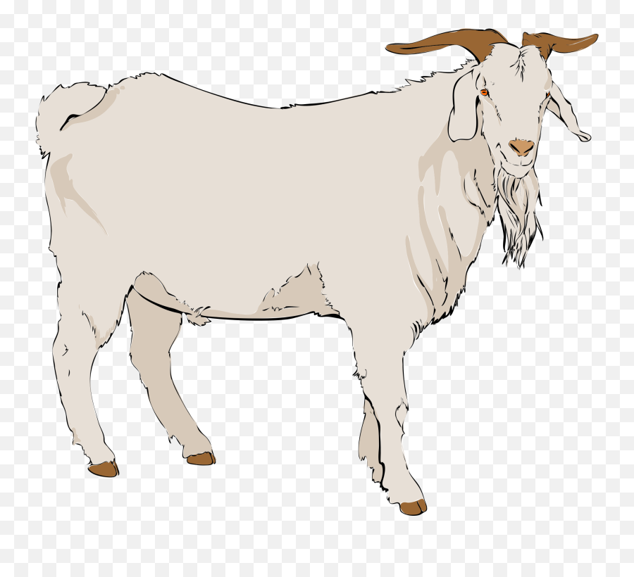 Clipart Goat Clipart Goat Transparent - Big Billy Goat Cartoon Emoji,Goat And Tea Emoji