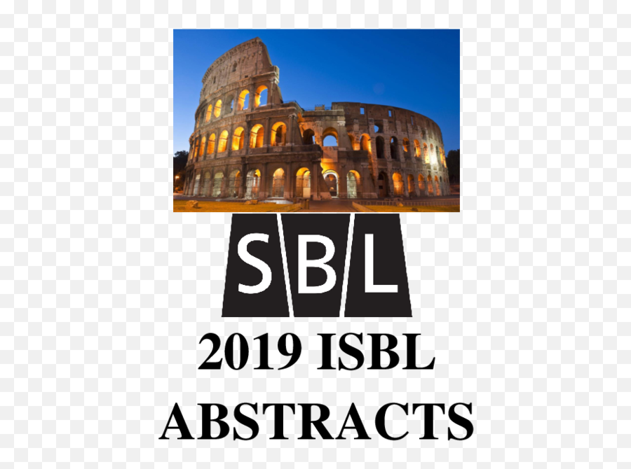 Pdf 2019 International Meeting Of The Society Of Biblical - Colosseum Emoji,Schulthess Spirit Emotion