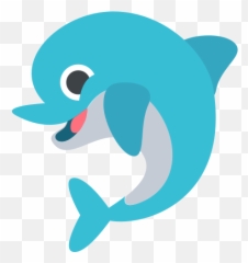 Delfin Emoji High Definition Big - Dolphin,Emoji Affen Bedeutung