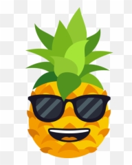 Summer Fun By Emojione By Joypixels Inc - Transparent Transparent Background Pineapple Clipart,Picnic Basket Emoji