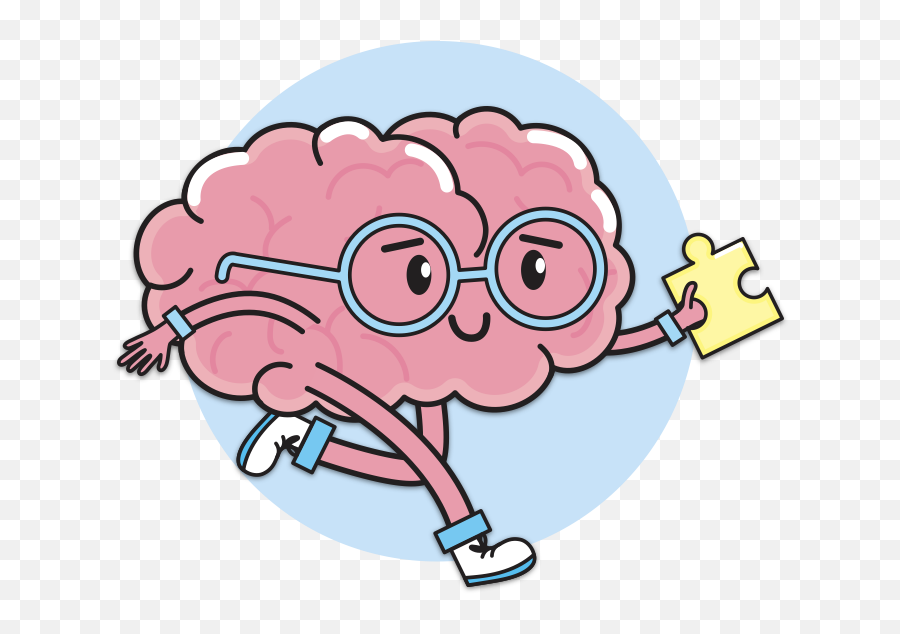 Weekly English Words Membership - Brain Design Cartoon Emoji,English Words For Feelings And Emotions