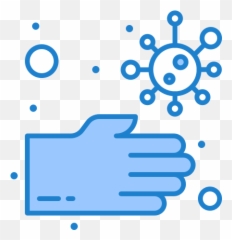 Bacteria Dirty Hands Unhealthy Icon - Free Download Redes Icon Png Emoji,Dirty Emoji Pictures To Copy