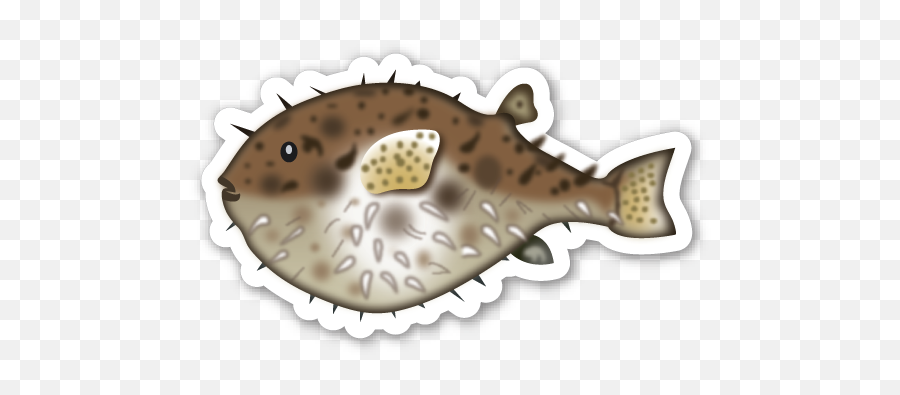 Pin - Fugu Emoji,Pufferfish Emoji