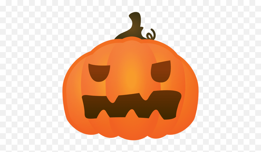 Speechless Halloween Pumpkin - Transparent Png U0026 Svg Vector File Png De Halloween Emoji,Pumpkin Pie Emoji