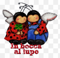 Immagini Divertenti Gif In Bocca Al Lupo - Animate In Bocca Al Lupo Emoji,Emoticon Ridere A Crepapelle