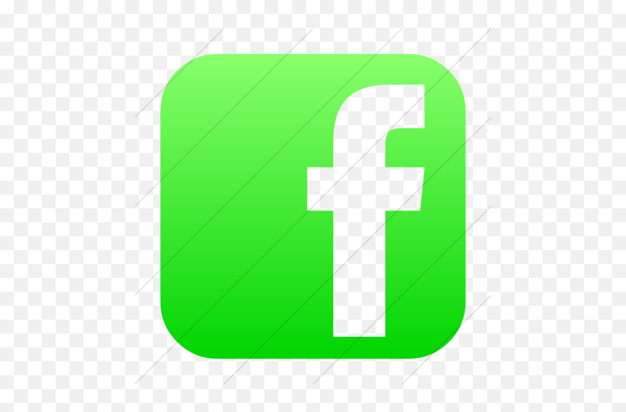 Iconsetc Simple Ios Neon Green Gradient Bootstrap Font - Facebook Green Logo Png Emoji,Facebook Green Hgeart Emoticon