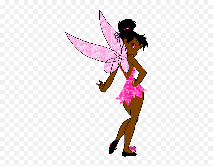 Walking Fairy Gif Fatine Immagini Maghe Animate Do Witches - Tinkerbell Silhouette Svg Emoji,Pirate Emoticons Gif