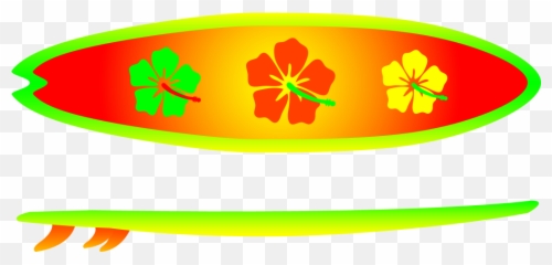 Green Clipart Surfboard Green - Vertical Emoji,Surfboard Emojis
