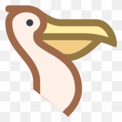 Pelican Icon - Long Emoji,Pelican Emoji