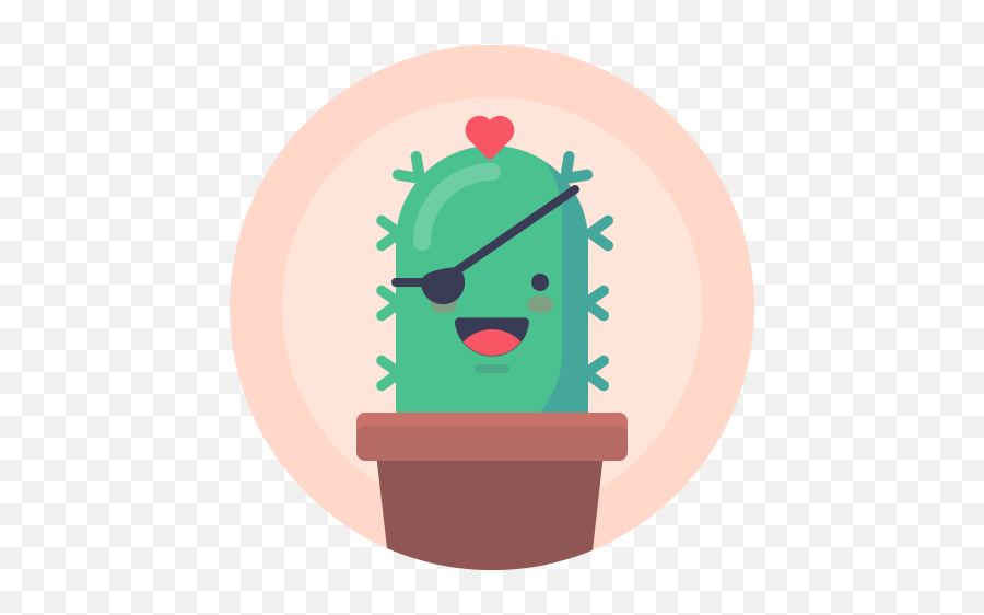 Avatar Cacti Cactus Pirate Free Icon Of Xmas Giveaway - Cactus Avatar Emoji,Pirate Emoticon Anime