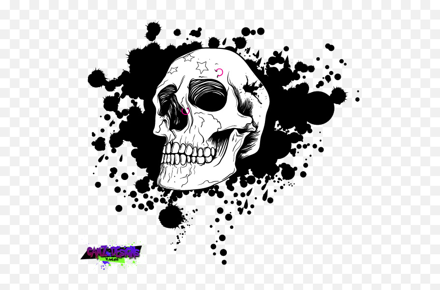 Vector Emo Skull Psd Official Psds - Does The Ace Of Spades Mean Emoji,Emo Emoji