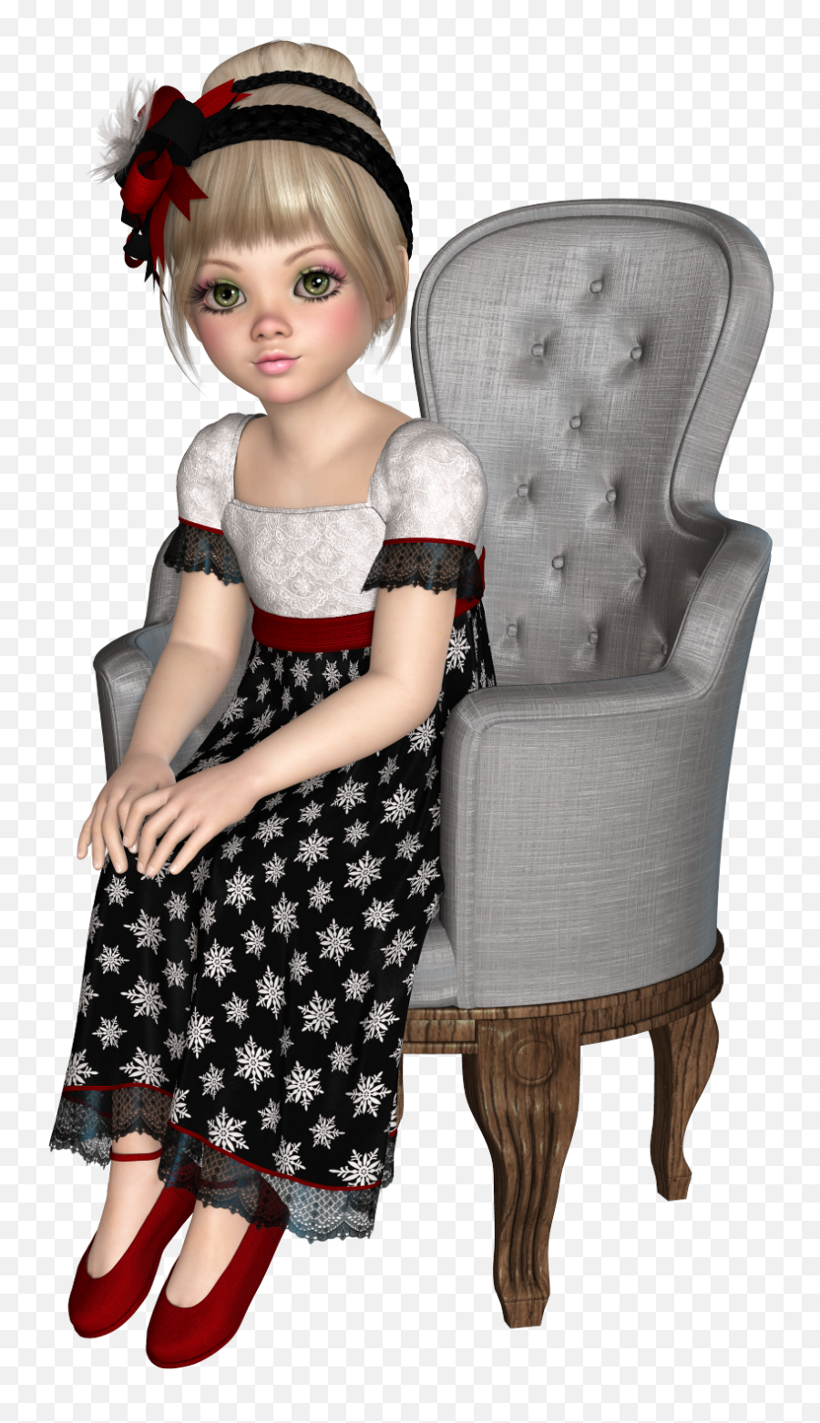 Gs Cute Dolls Fantasy Doll Big Eyes Doll - Basic Dress Emoji,How To Emoji On Imvu