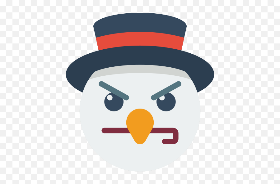 Cara Enojada - Iconos Gratis De Navidad Costume Hat Emoji,Watsapp Emoticon Carita Enojada