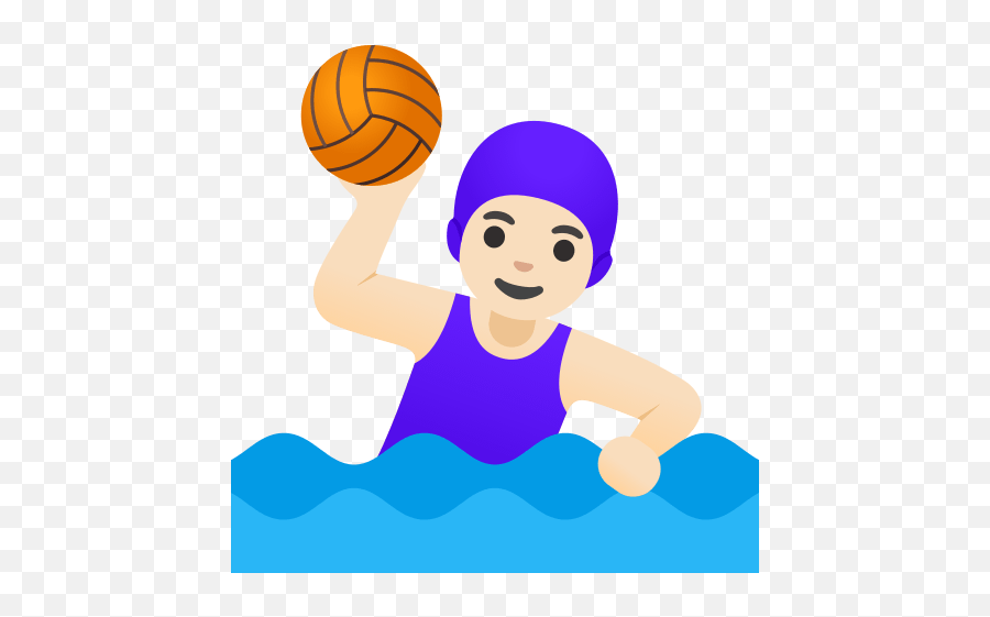 Tom De Pele Claro - Water Polo Emoji,Emoticon Braços Para Cima