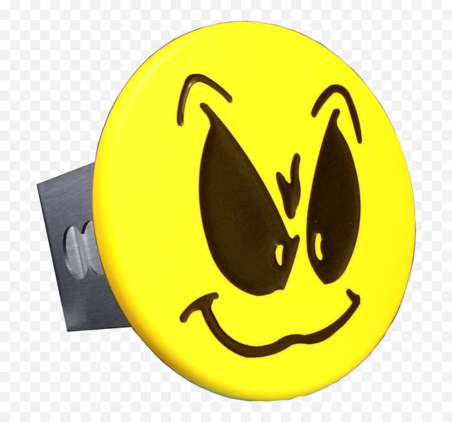 Grimace - Automotive Gold Smiley Face With Grimace Yellow Happy Emoji,Trailer Emoji