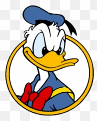 Cartoon Disney Arrabbiato Sticker - Logo Donald Duck Circle Emoji,Angry Donald Duck Emoji
