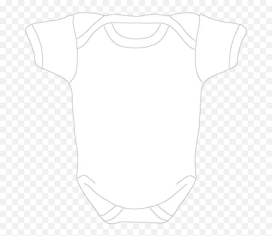 White Baby Vest Png Clipart - White Baby Vest Png Emoji,Girls Emoji Onesie