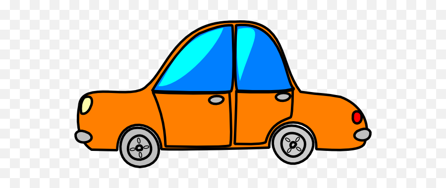 Free Cartoon Picture Of A Car Download Free Cartoon Picture - Orange Car Cartoon Emoji,Car Wash Emotions