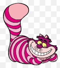 In Wonderland Cheshire Cat Clipart - Cartoon Cheshire Cat Alice In Wonderland Emoji,Alice In Wonderland Emojis