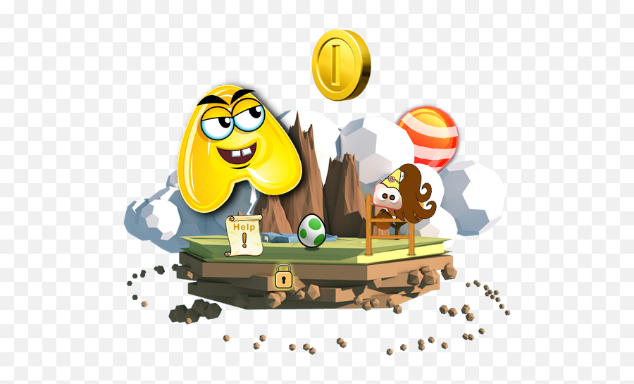 Everquiz - Isla Flotante Low Poly Emoji,Count Numbers Emoticon