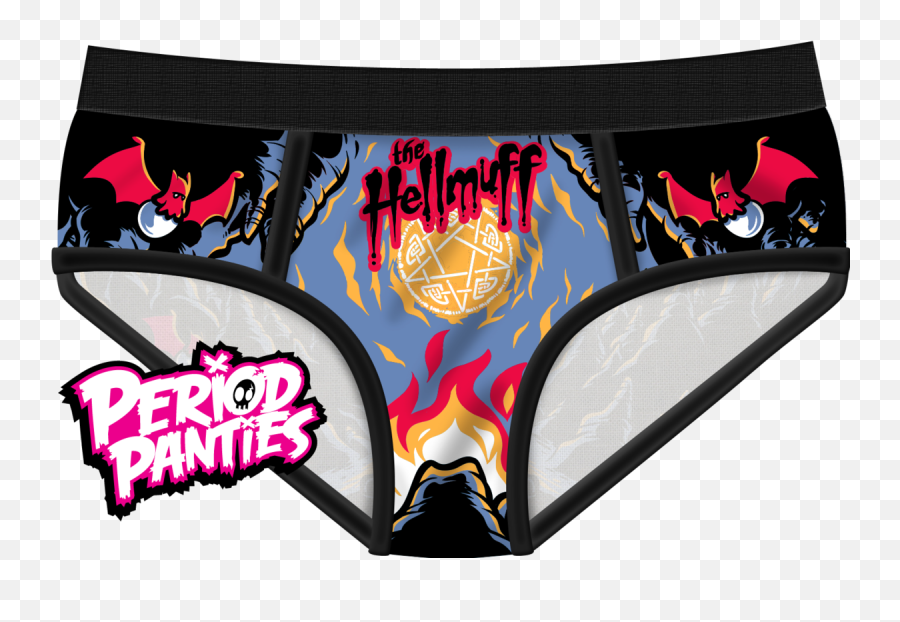 Buffy The Hellmuff Period Panties U2013 Scarlett Dawn Emoji,Kitty Emoticon Panties