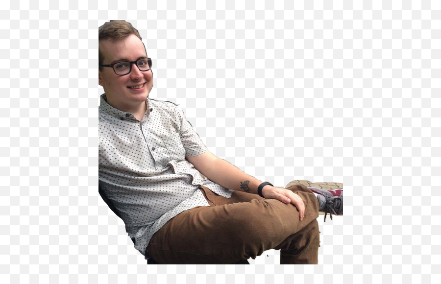 Discover Trending Griffinmcelroy Stickers Picsart - Sitting Emoji,Griffin Mcelroy Emoji