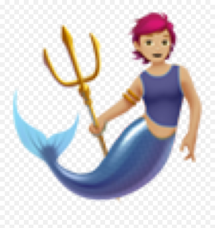 See Cutelittleliars Profile On Picsart - Mermaid Emoji,Pitchfork Emoticon