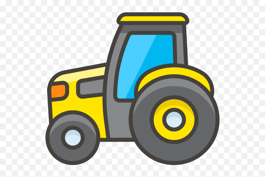 Tractor Emoji Icon Png Transparent - Tractor,Emoji Icon