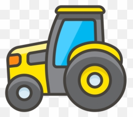 Tractor Emoji Icon Png Transparent - Tractor,Emoji Icon