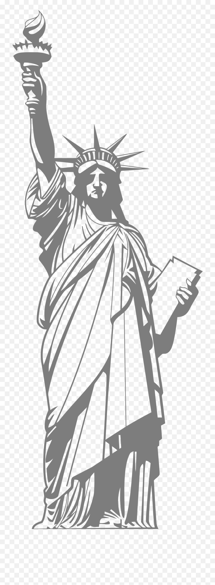 Standing Lady Clipart Png - Just Call Me Emoji,Emoticon Statue Of Liberty