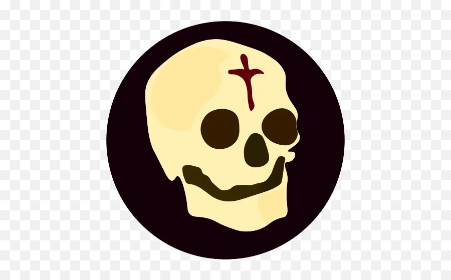 Telegram Sticker From Animated Skull Pack Emoji,Skull Emoji Text