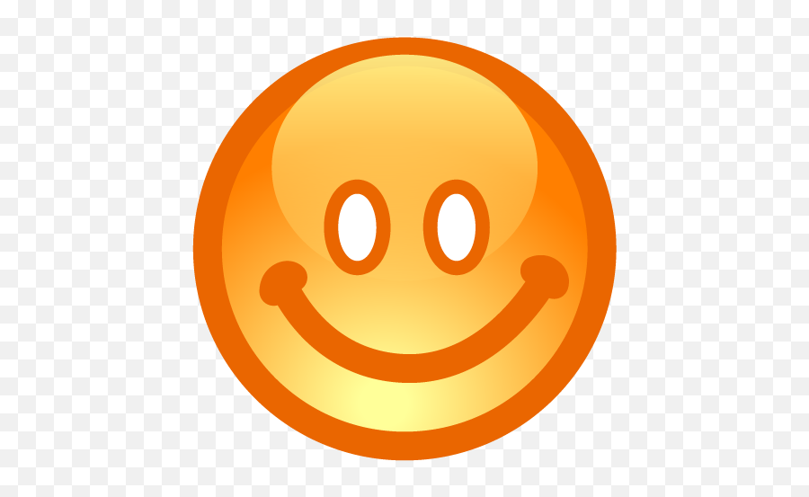 Emoticon Happiness Happy Happy Face - Orange Happy Face Icons Emoji,Happy Face Emoticon
