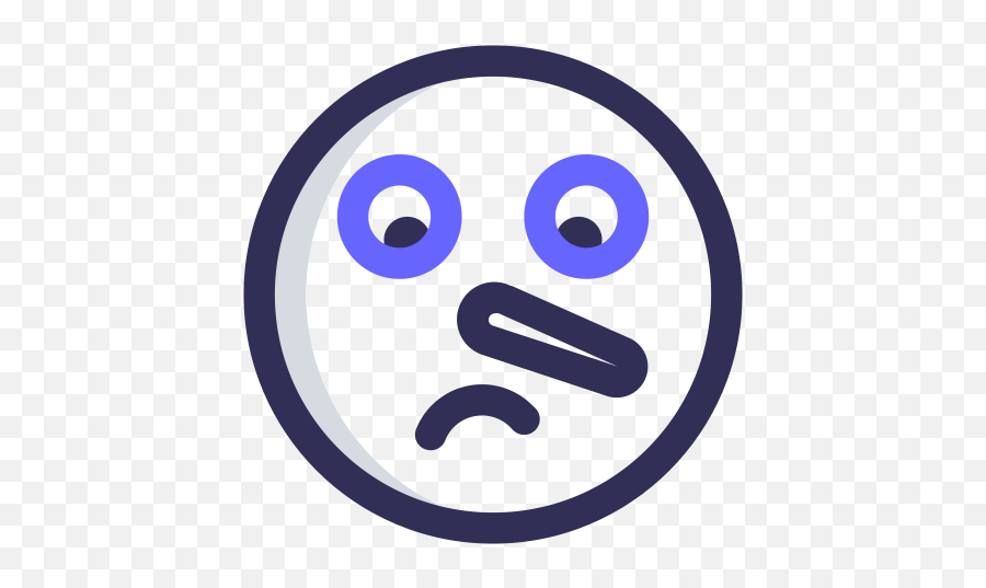 Emoji Lying Lie Face Icon - Dot,Mouthless Emoji