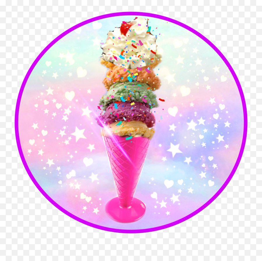 Icecream Sundae Sticker - Girly Emoji,Sundae Emoji