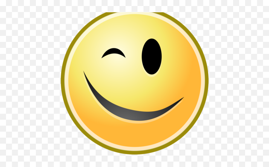 Smile Clipart Smiley Face - Happy Emoji,Wink Emoji Android