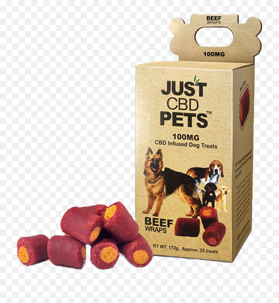 Justcbd Pets Treats For Dogs - Beef Or Cheese Wraps U2013 Alter Pets Just Cbd Beef Emoji,Dog Treat Emoji